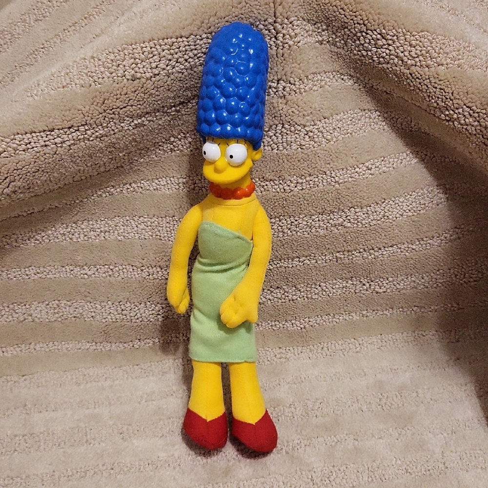 Marge Simpson Plush Toy 1990 Vintage